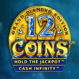 12 Coins Grand Diamond Edition online game logo by Wazdan on winzcasinoo.com
