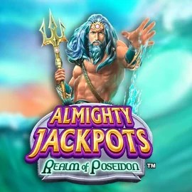Almighty Jackpots – Realm of Poseidon by Novomatic, showcased at winzcasinoo.com – game logo