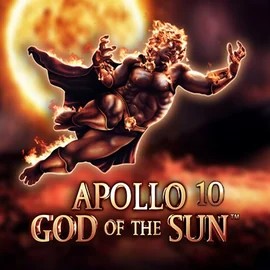 Slots logo of Apollo God of the Sun from Novomatic at Winz Casino