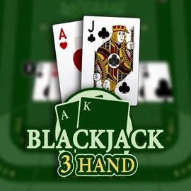 Blackjack 3H (Habanero) slot logo by Habanero at Winz Casino