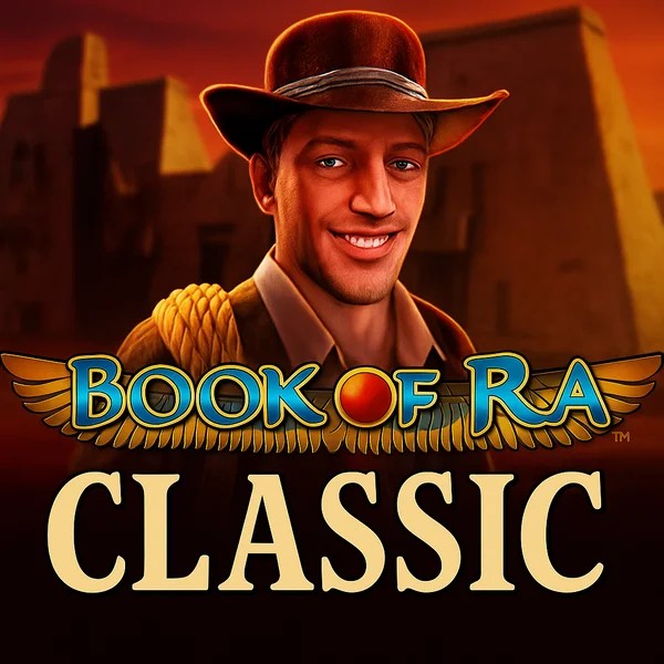 Book of Ra Classic game by Novomatic – logo hosted on Winz Casino
