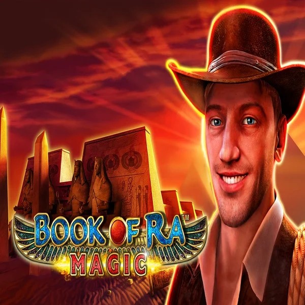 Book of Ra Magic logo by Greentube Winz Casino