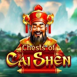 Chests of Cai Shen game by Pragmatic Play – logo hosted on Winz Casino