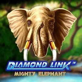 Diamond Link Mighty Elephant logo – Slots by Novomatic at Winz Casino