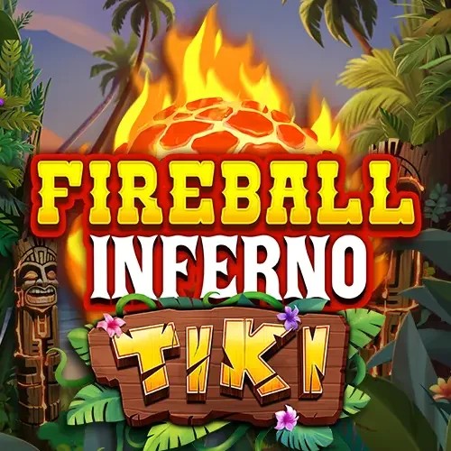 Fireball Inferno Tiki by NetEnt, showcased at winzcasinoo.com – game logo