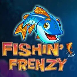 Fishin Frenzy slot logo by Blueprint Gaming at Winz Casino