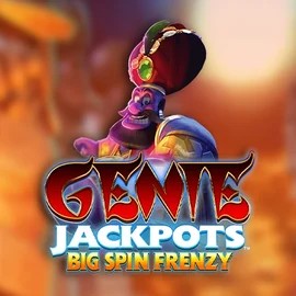 Genie Jackpots: Big Spin Frenzy slot visual from Blueprint Gaming available on winzcasinoo.com