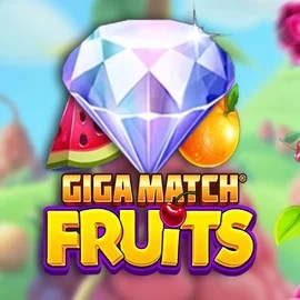 Giga Match Fruits logo by RubyPlay at Winz Casino