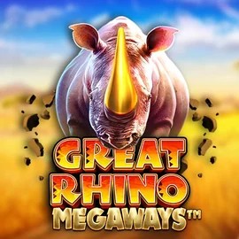 Great Rhino Megaways logo by Pragmatic Play at Winz Casino