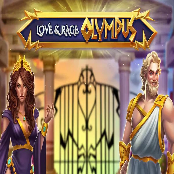 Love and Rage Olympus slot logo by Greentube at Winz Casino