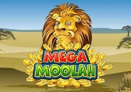 Official Slots logo: Mega Moolah slot by Games Global at Winz Casino