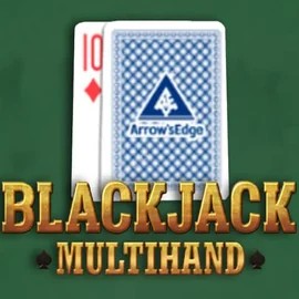 Multihand Blackjack online game logo by Pragmatic Play on winzcasinoo.com