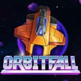 Orbitfall slot logo by ELK Studios at Winz Casino