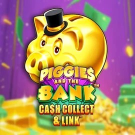 Piggies And The Bank Cash Collect &amp; Link by Origins, showcased at winzcasinoo.com – game logo