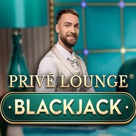 Privé Lounge Blackjack logo by Pragmatic Play at Winz Casino