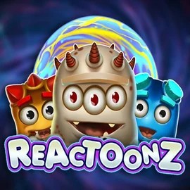 Reactoonz casino game by Play'n GO – featured logo at Winz Casino