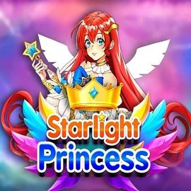 Starlight Princess slot logo by Pragmatic Play at Winz Casino