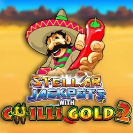 Stellar Jackpots with Chilli Gold x2 logo by Lightning Box Game Winz Casino