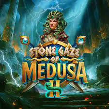 Stone Gaze of Medusa 2 online game logo by Stakelogic on winzcasinoo.com