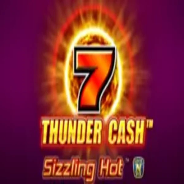 Thunder Cash Sizzling Hot slot logo by Novomatic at Winz Casino