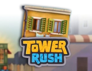 Tower Rush game by Galaxsys – logo hosted on Winz Casino