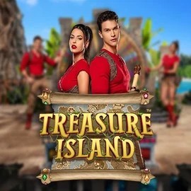 Official Live Casino logo: Treasure Island by Pragmatic Play at Winz Casino