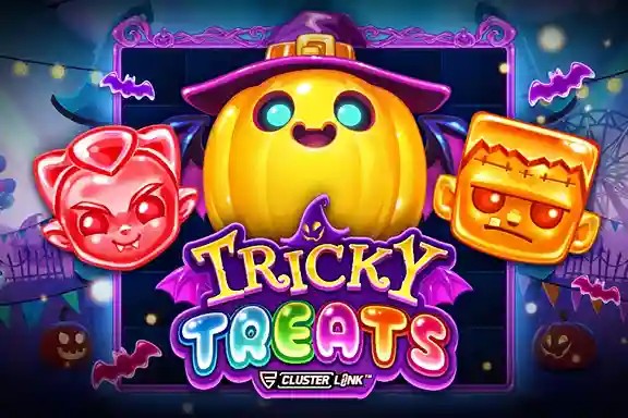 Official Slots logo: Tricky Treats by Push Gaming at Winz Casino