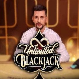 Unlimited Blackjack logo by Ezugi Winz Casino