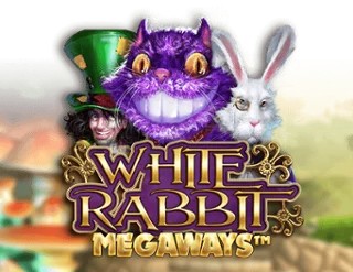 White Rabbit slot logo by Big Time Gaming at Winz Casino
